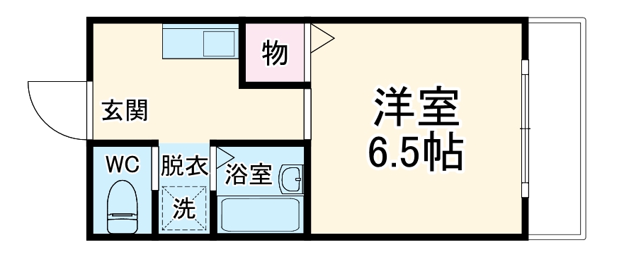 ジョイアキタノの間取り