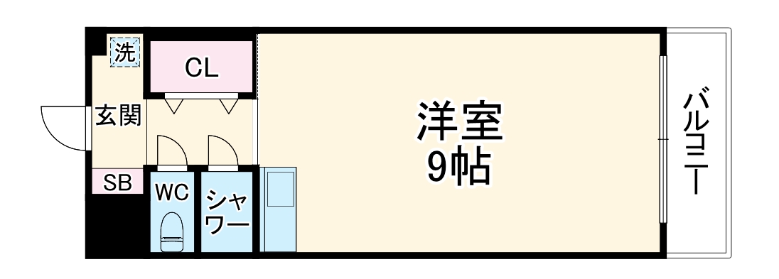 グリーンハウスの間取り