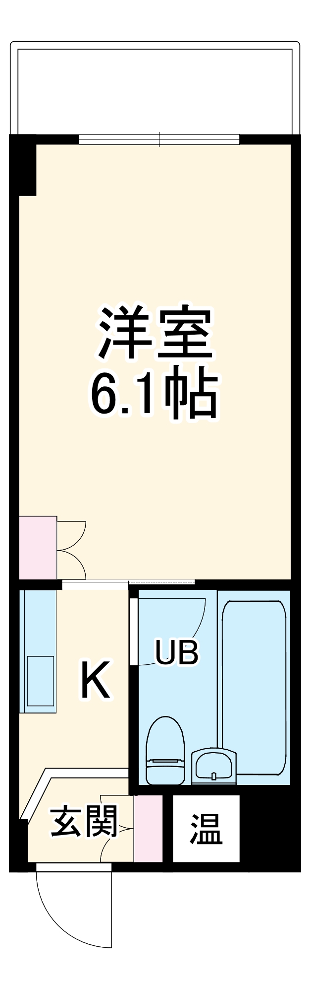 muse park ESAKAの間取り