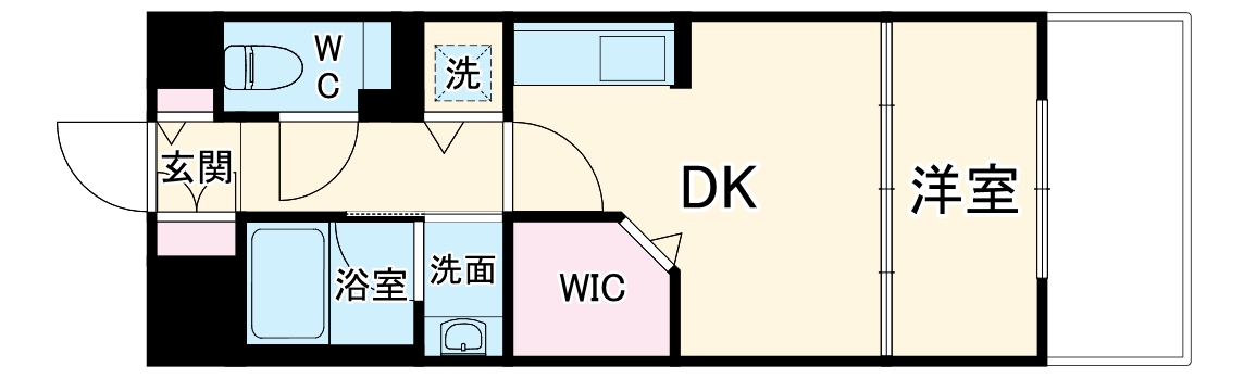 レジデンス本町靭公園（旧：レジディア靭公園）の間取り