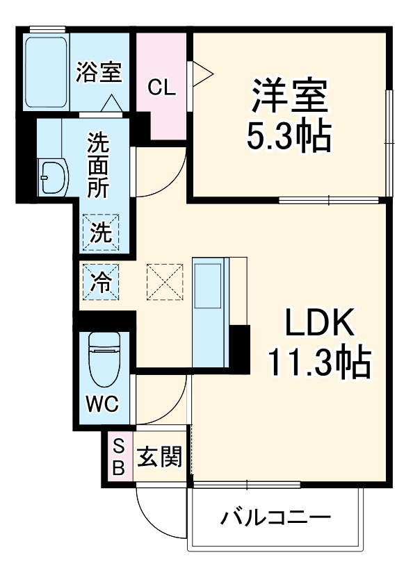 ハウス四季の間取り