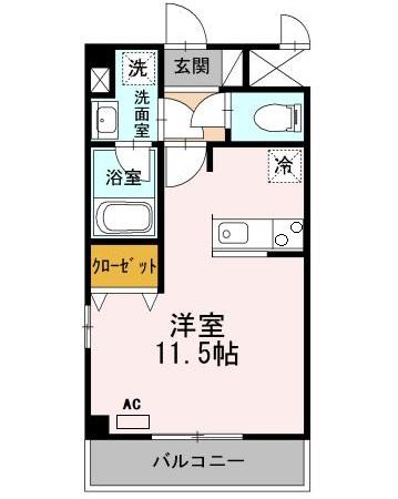 シャルマン・クレールの間取り