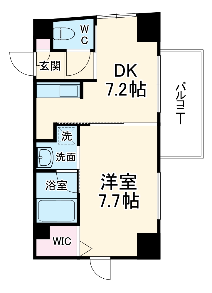 カーサセレーネの間取り
