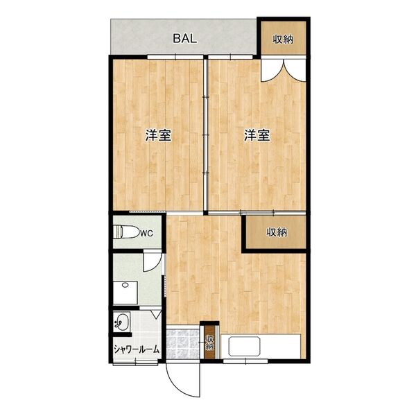 マンション真砂の間取り