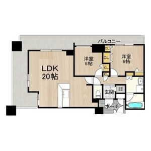 フェニックス日本橋高津の間取り