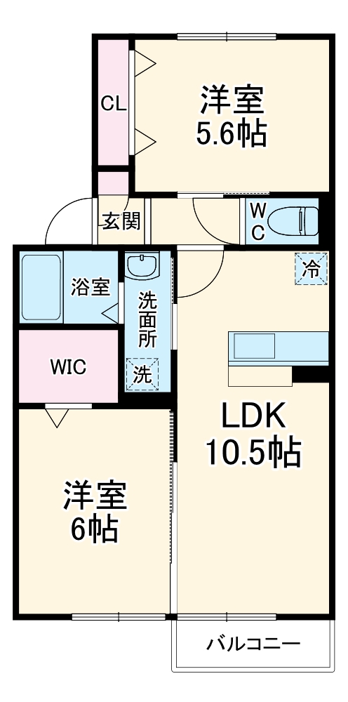 ヴァンヴェールの間取り