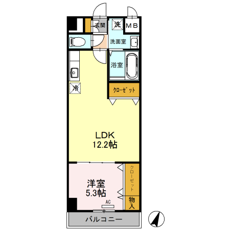 シャルマンの間取り