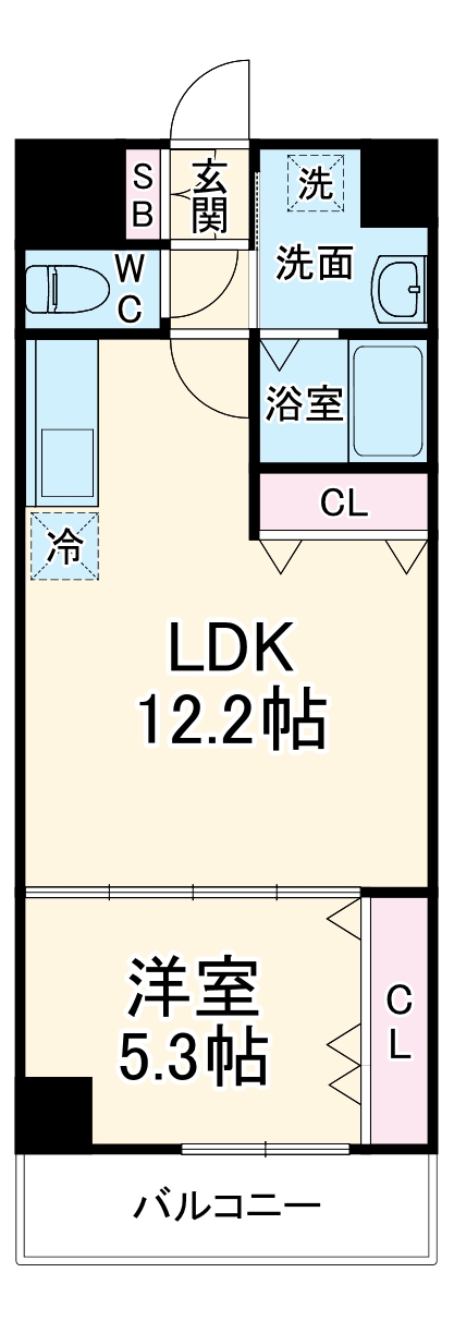 シャルマンの間取り