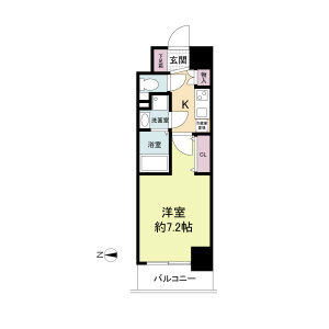 セレニテ心斎橋グランデの間取り