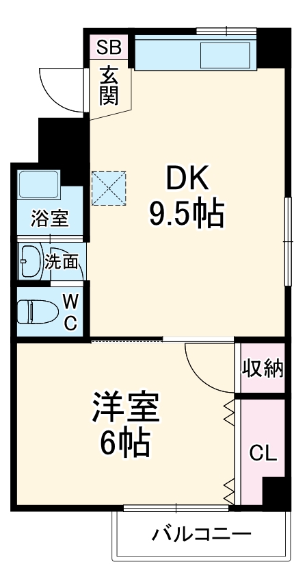 マンション村井エンタープライズの間取り