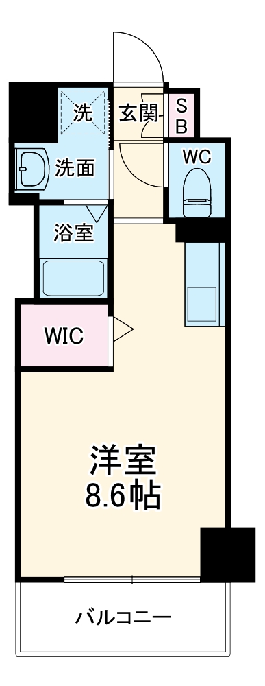 ホープ上新庄の間取り