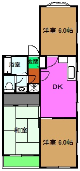 シャンゼール多摩の間取り
