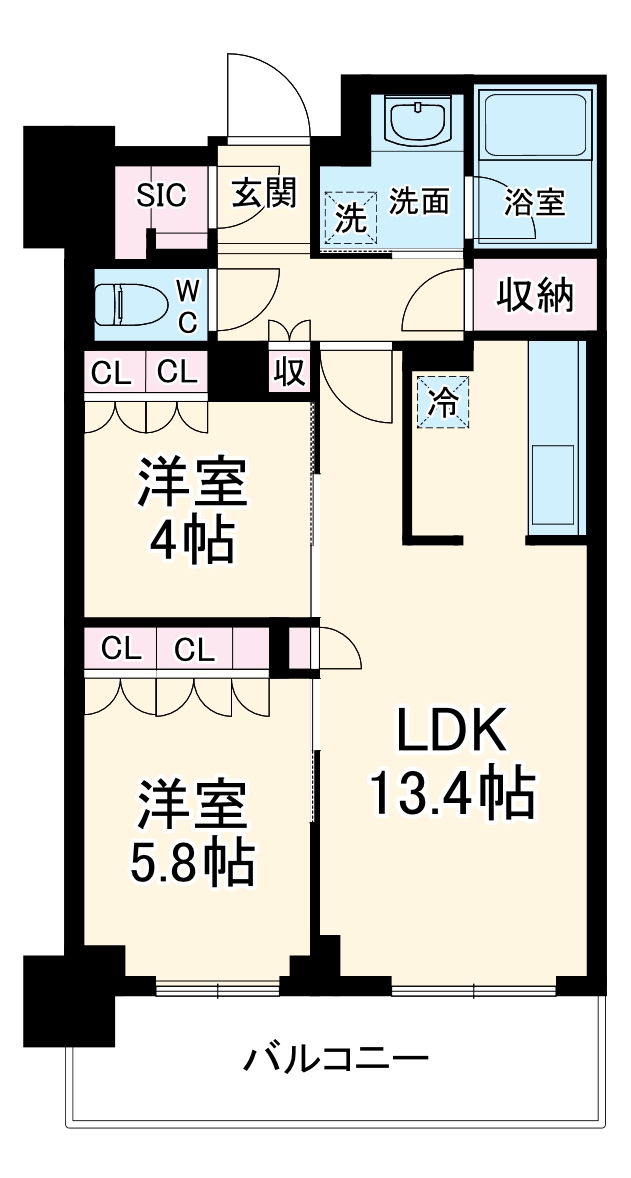 RJR堺筋本町タワーの間取り