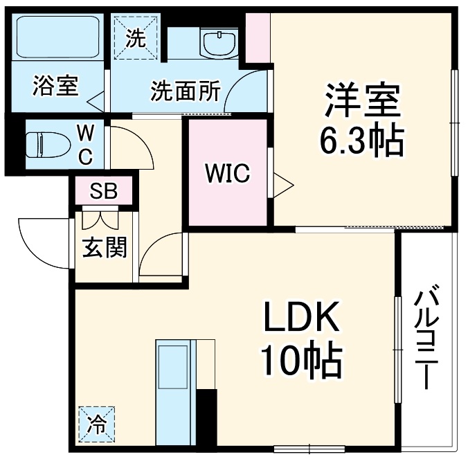 グリーンコートの間取り