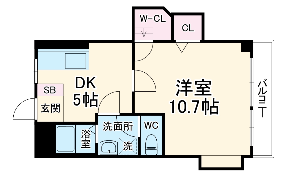 千里ロイヤルハイツの間取り