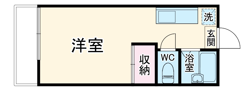 スペースタウン鶴田の間取り