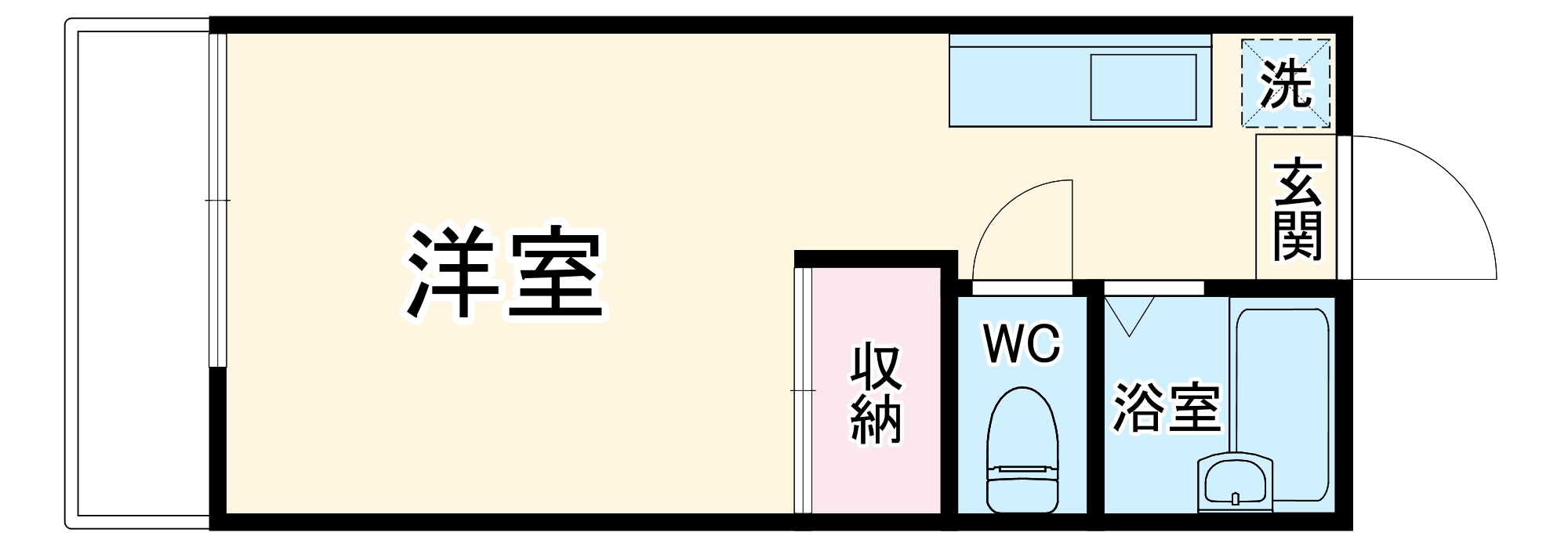 スペースタウン鶴田の間取り