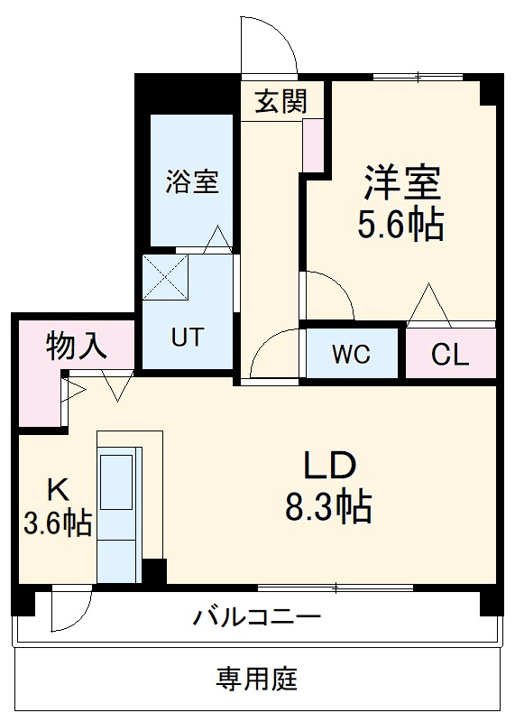 CENTRAL FERSの間取り