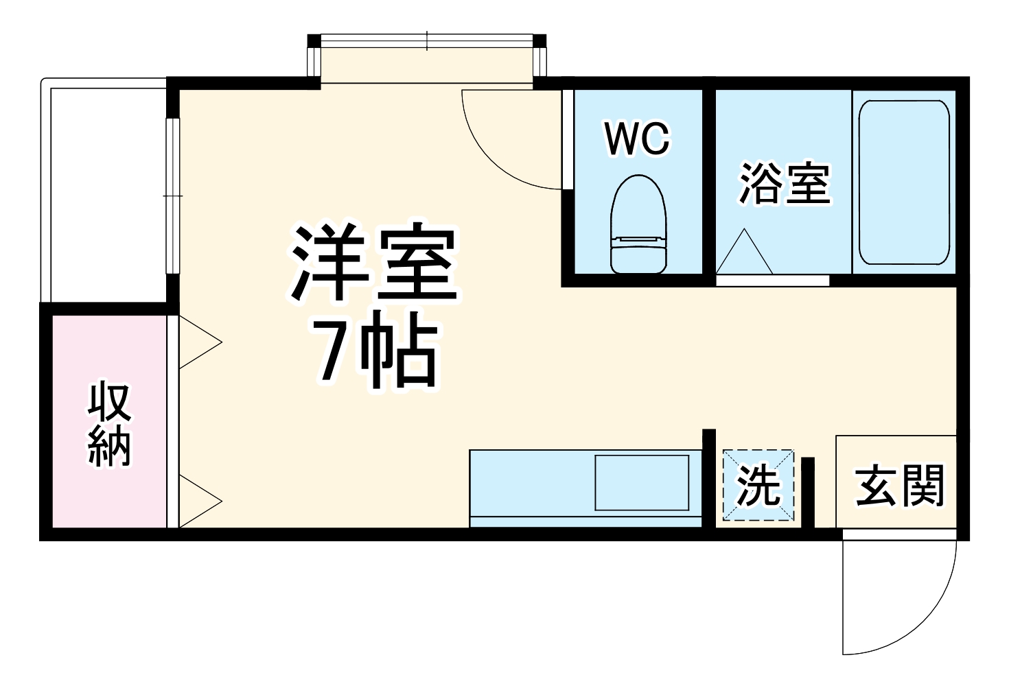 REBANGA江坂APの間取り
