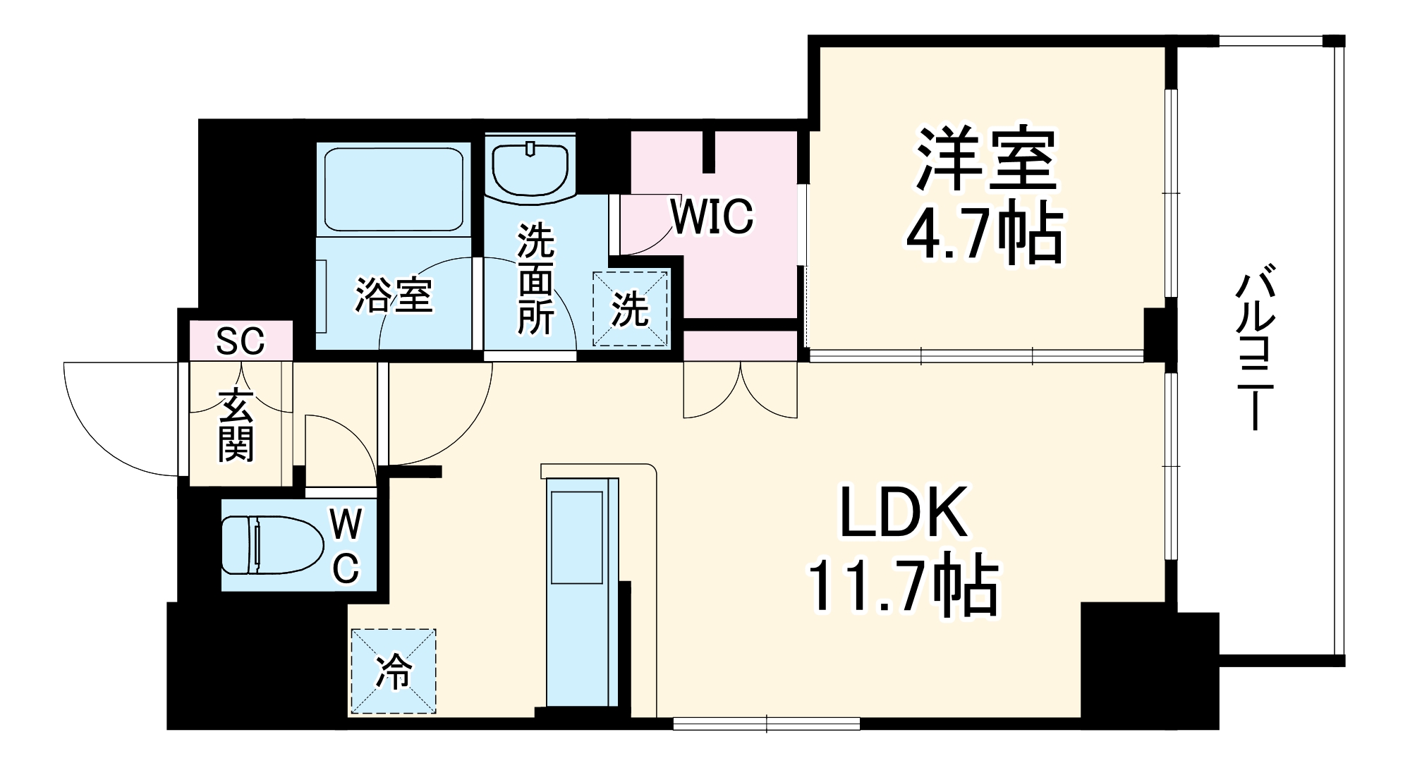 アーバネックス本町の間取り