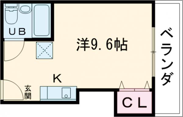 ルミエール蘭の間取り
