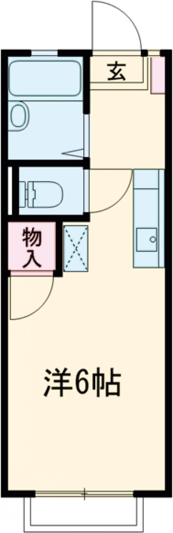 メゾンドソレイユの間取り