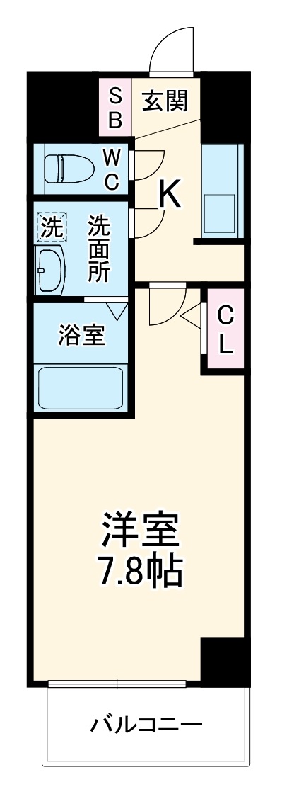 アーデンタワー西本町の間取り