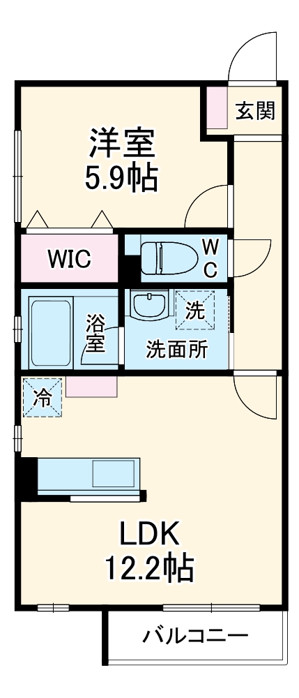 ヴァンヴェール楠根の間取り