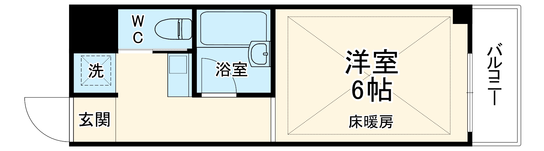 TATディナスティ西本町の間取り