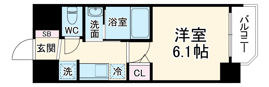 LiveCasa本町の間取り