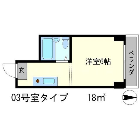 翠ビルの間取り