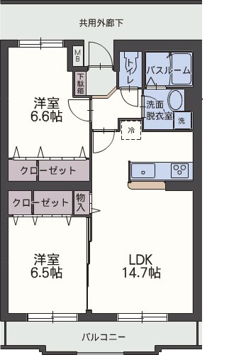 アンビシオンの間取り