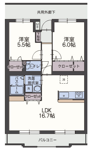 アンビシオンの間取り