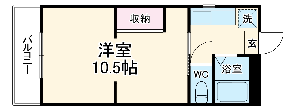 カレッジハイツ豊明の間取り