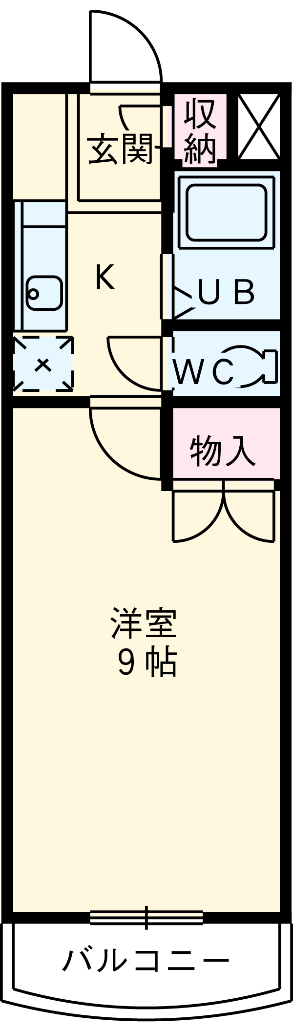 グランドメゾン北斗の間取り