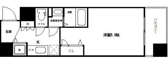 レオンコンフォート堀江公園の間取り