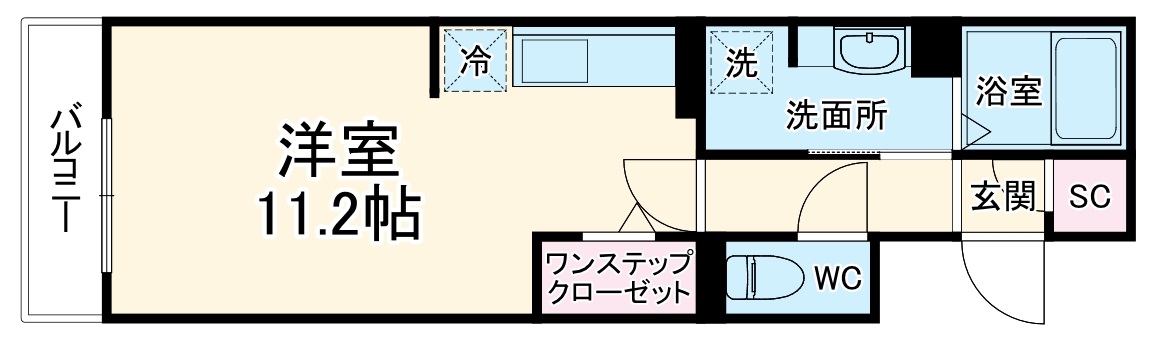 モメント ブリーシュフルの間取り