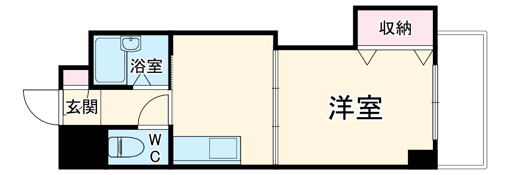 豊新グランドハイツ北の間取り