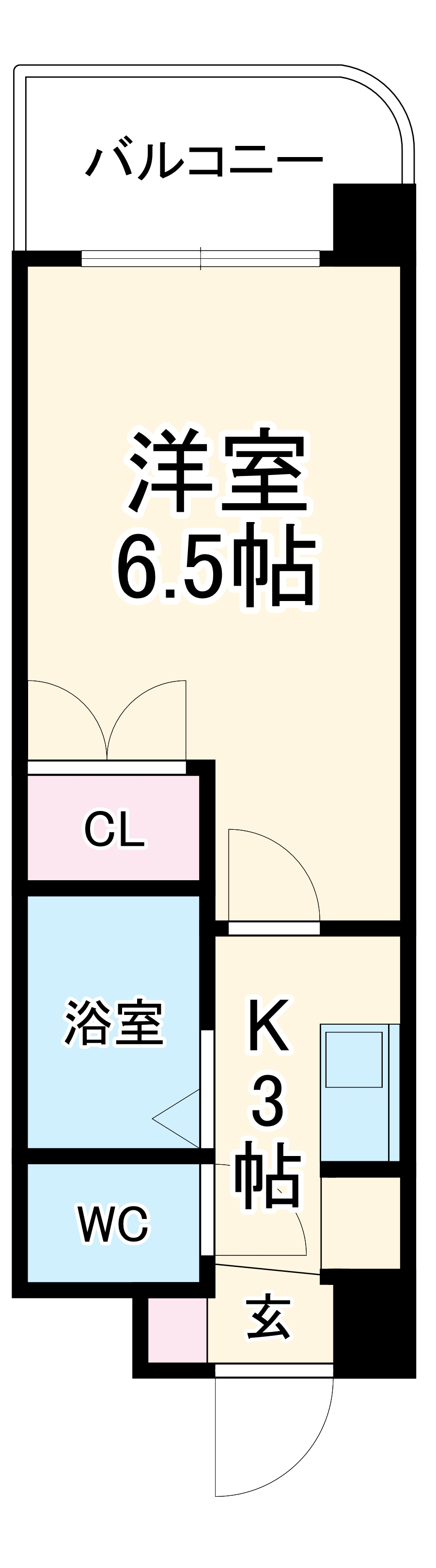 SPACE 1stの間取り