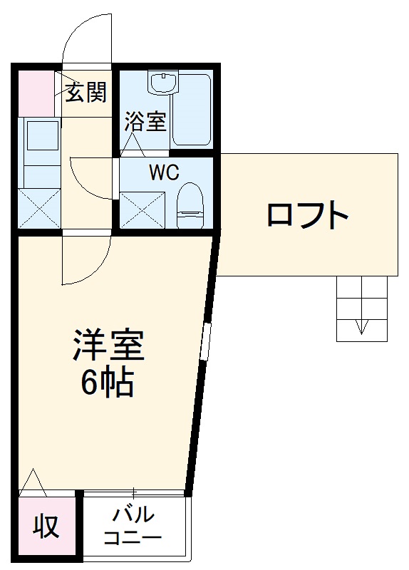 コンフォート所沢の間取り