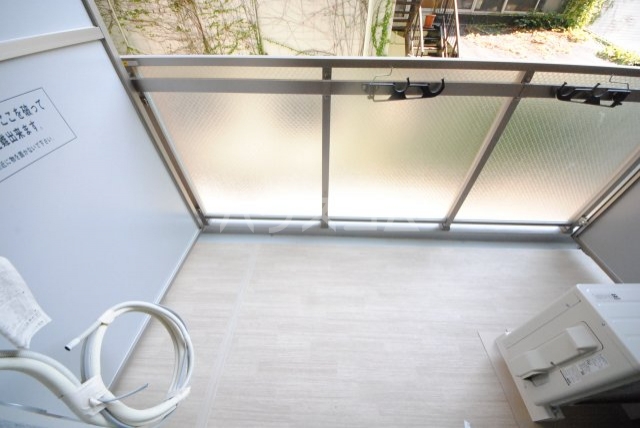 12/25 バルコニー