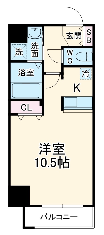 willDo松屋町の間取り