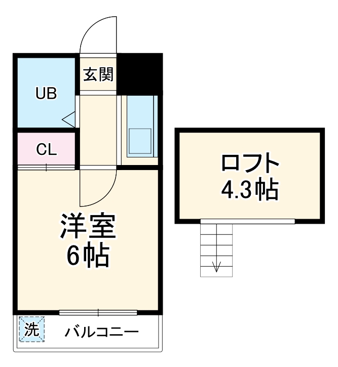 秋桜の間取り