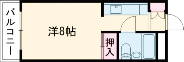 マンションシャロームの間取り