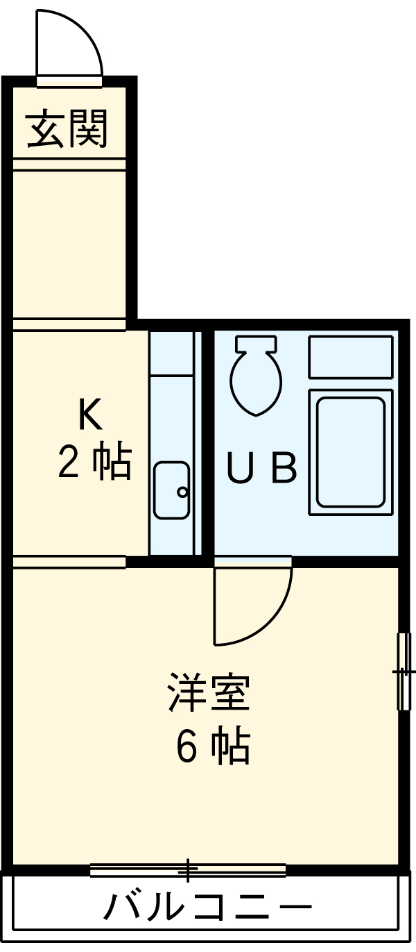 ハイハットビルの間取り