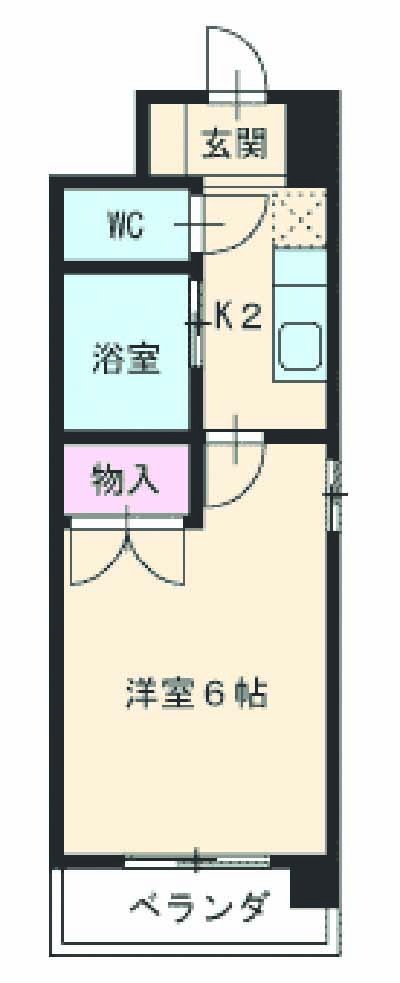 アーバンドエル豊岡の間取り