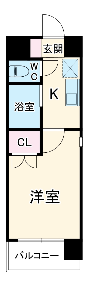 アーバンドエル豊岡の間取り