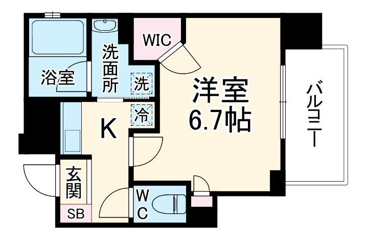 SOAR城東蒲生の間取り