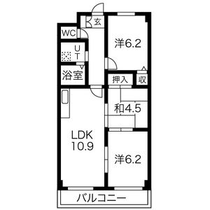 ラメゾンブリエの間取り