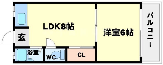 グリーンヴィラ千里の間取り